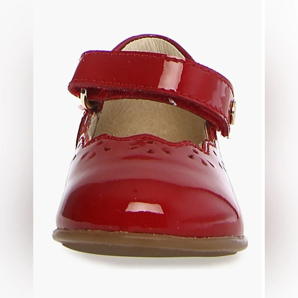 NWT NATURINO OLYA Leather ballet flats in Red - Picture 5 of 14